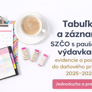 SZČO s paušálnymi výdavkami: evidencie a podklady do daňového priznania 2025-2026