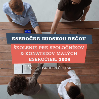 Eseročka ľudskou rečou: komplet videoškolenie v 3 častiach. 2024