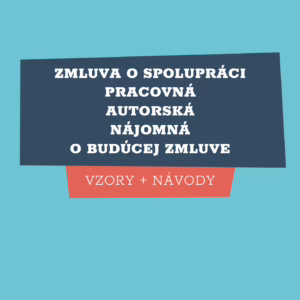 Zmluvy v podnikaní (VZORY+NÁVODY)