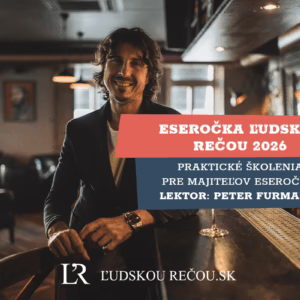 Eseročka ľudskou rečou 2026: školenie pre majiteľov eseročiek (celá séria ONLINE + 1 x živý event)