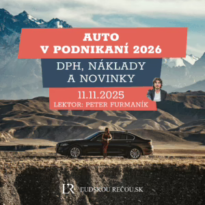 Auto v podnikaní 2026: DPH, náklady a novinky